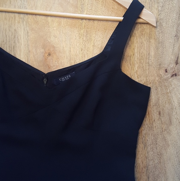 Chaps Little Black Dress - Picture 2 of 8